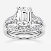 Precision Accent Diamonds ring