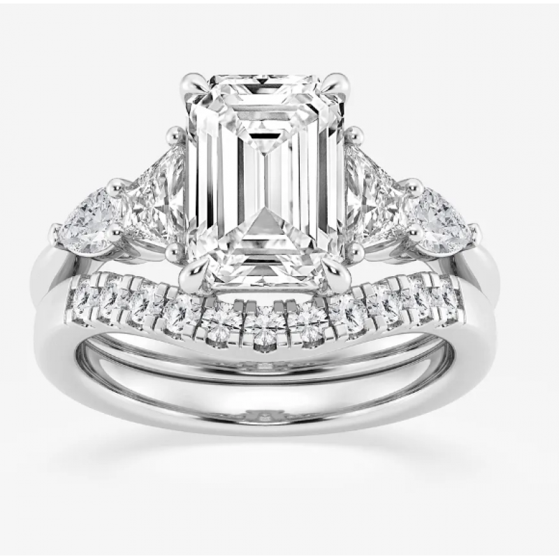 Precision Accent Diamonds ring