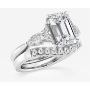 Precision Accent Diamonds ring