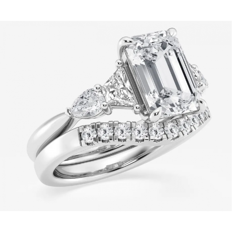 Precision Accent Diamonds ring