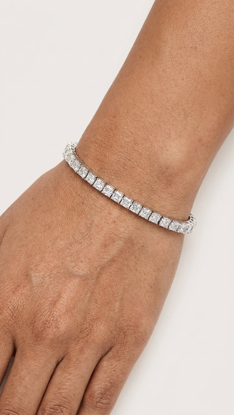 White Gold  Bracelet