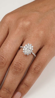 Grown Diamond Ring
