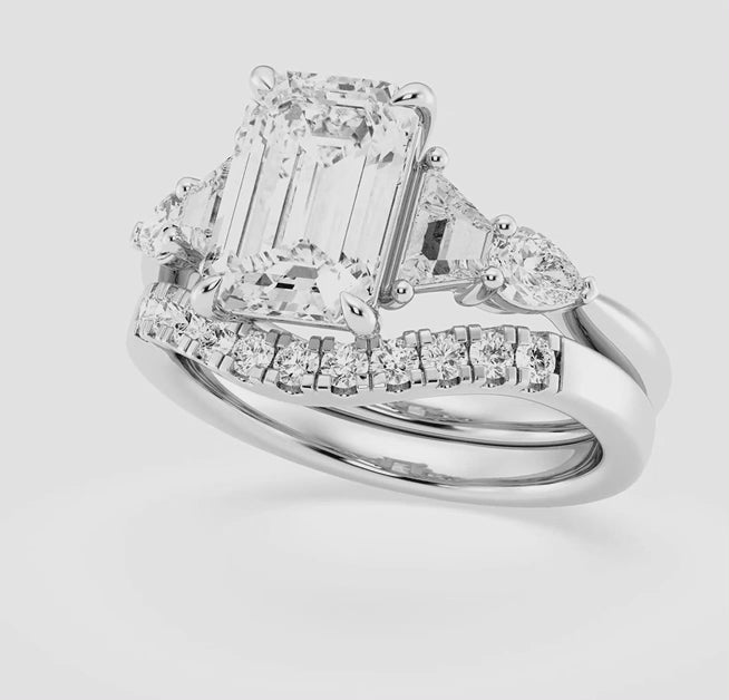 Precision Accent Diamonds ring